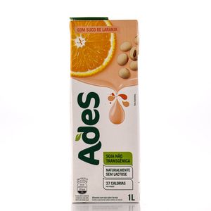Bebida de Soja Ades Laranja 1l