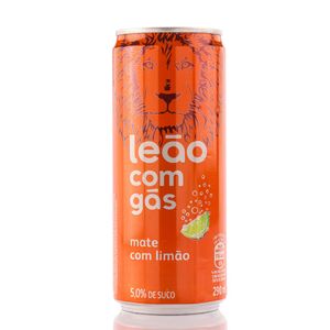 Chá Leão com Gás Limão Lata 290ml