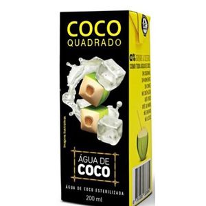 Água de Coco Coco Quadrado 200ml