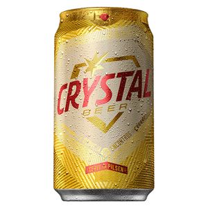 Cerveja Crystal Pilsen Lata 350ml