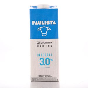 Leite Paulista Integral 1l