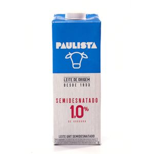 Leite Paulista Semi Desnatado 1l