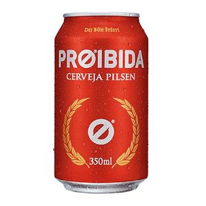 Cerveja Proíbida Lata 350ml