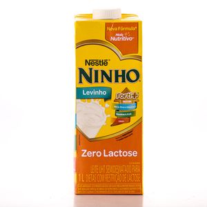 Leite Ninho Semi-Desnatado Zero Lactose 1l