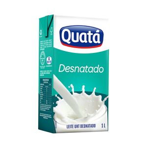 Leite Quatá Desnatado 1lt