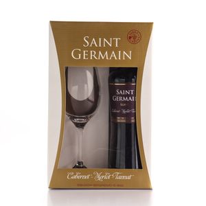 Vinho Saint Germain Tinto Cabernet Sauvignon com Taça 750ml