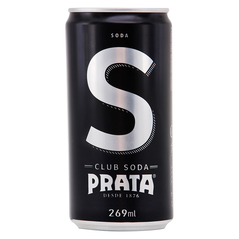 Água Tônica Prata Club Soda Lata 269ml - Covabra