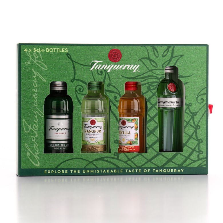 Kit Gin Tanqueray Sabores 50ml Covabra