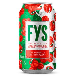 Refrigerante Fys Guaraná da Amazônia Lata 350ml