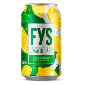 Refrigerante Fys Limão Siciliano Lata 350ml