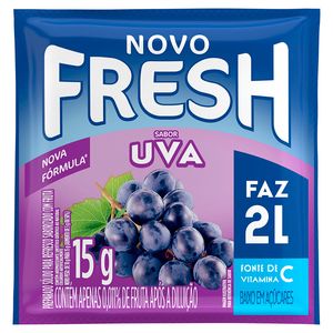 Refresco em Pó Fresh Uva 15g