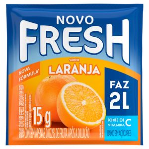 Refresco em Pó Fresh Laranja 15g