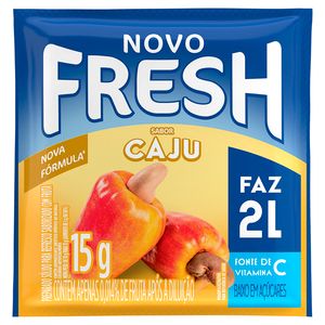 Refresco em Pó Fresh Cajú 15g