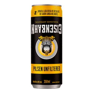Cerveja Eisenbahn Pilsen Unfiltered Lata 350ml