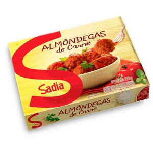 Almondega Sadia Bovina 500g