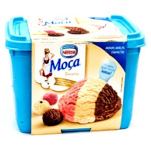 Sorvete Nestlé Exclusivo Trio de Moça 1,5lt
