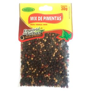 Mix de Pimenta Empório das Folhas em Grãos 30g
