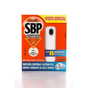Inseticida Sbp Spray Original Aparelho +Grátis Refil 250ml