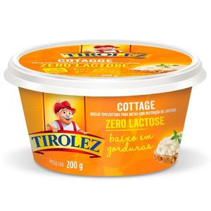 Queijo Cottage Tirolez Zero Lactose 200 g
