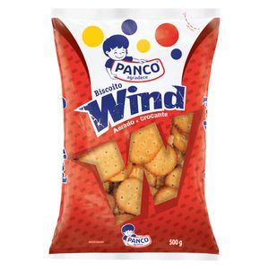 Biscoito Panco Wind Salgado 500g