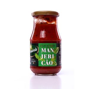 Molho Tomate Pomarola Manjericão Vidro 420g