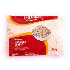 Farinha de Mandioca Kisabor Grossa 500g