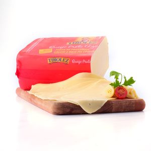 Queijo Prato Tirolez Fatiado 1 Pacote 206g
