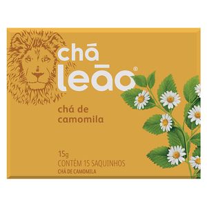 Chá Leão Premium Camomila com 15 Saquinhos 15g