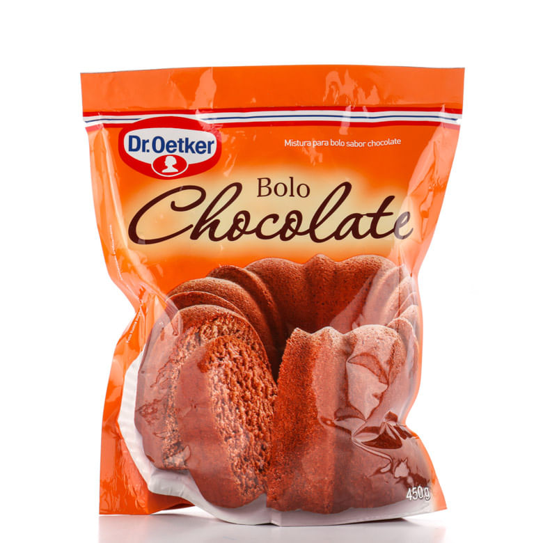 Dr. Oetker Bolo Tradicional Sabor Chocolate, Fácil Preparo