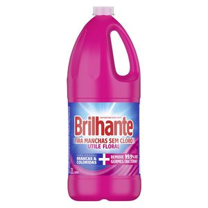 Tira Manchas Brilhante sem Cloro Líquido Utile Floral 2lt