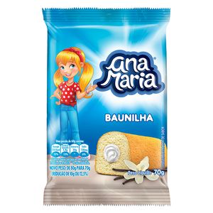 Bolo Ana Maria Baunilha 70g