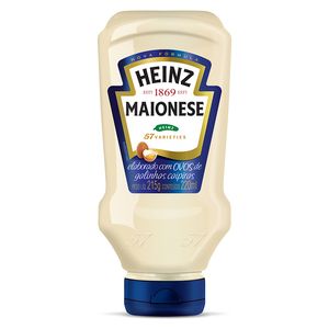 Maionese Heinz Tradicional Squeeze Pet 215g
