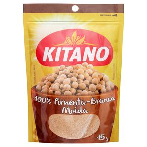 Pimenta do Reino Kitano Moída Branca 15g
