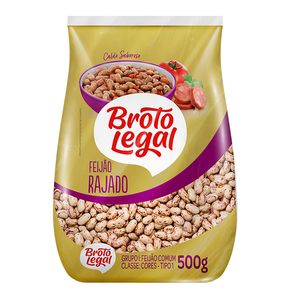 Feijão Broto Legal Rajado 500 g