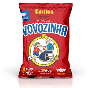 Pipoca Vovozinha Doce 60g