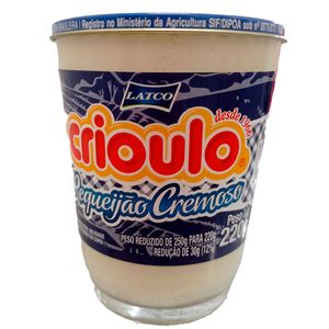 Requeijão Crioulo Copo 220g