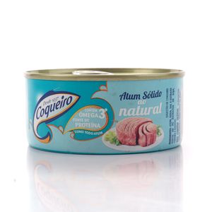 Atum Coqueiro Sólido Natural ao Natural 170g