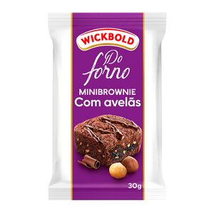 Minibrownie WickBold do Forno Avelã 30g