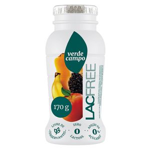Iogurte Lacfree Banana, Maçã e Mamão 170g