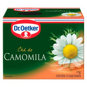 Chá Dr.Oetker Camomila 15g