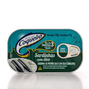 Sardinha Coqueiro em Óleo 125 g