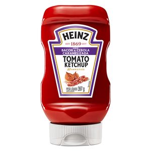 Ketchup Heinz Squeeze Bacon e Cebola Caramelizada 397g