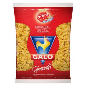 Macarrão Galo Sêmola gravata 500g