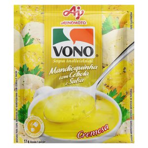 Sopa Vono Instantânea Mandioquinha com Cebola & Salsa 17 g