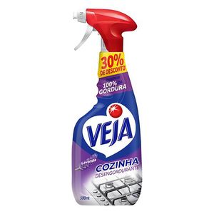 Limpador Veja Desengordurante Cozinha Lavanda Grátis 30% 500ml