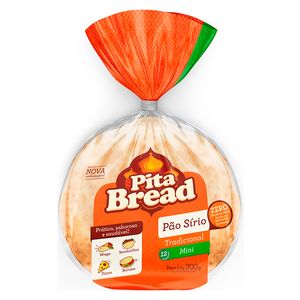 Pão Sírio Pita-Bread Mini 300g