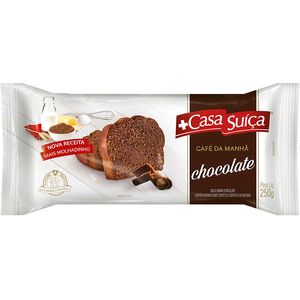Bolo Casa Suíça Chocolate 250gr