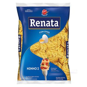 Macarrão Renata com Ovos Ninho N.2 500g