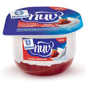 Creme Queijo Batavo Nuv Quark Frutas Vermelhas 100g
