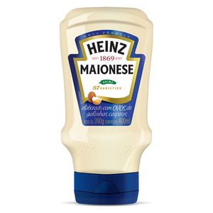 Maionese Heinz Tradicional Squeeze Pet 390g